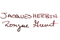 Jacques Herbin Rouge Grenat - Ink Sample