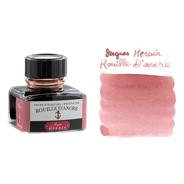 Jacques Herbin Rouille D'ancre - 30ml Bottled Fountain Pen Ink