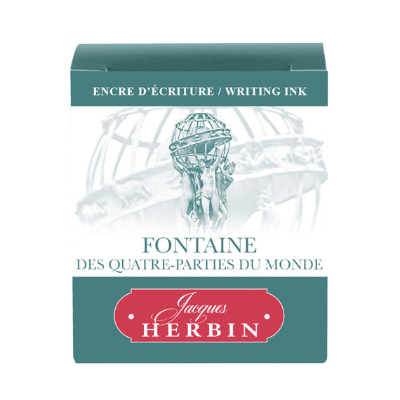 Jacques Herbin Fontaine des Quatre-Parties Du Monde - 30ml Bottled Ink