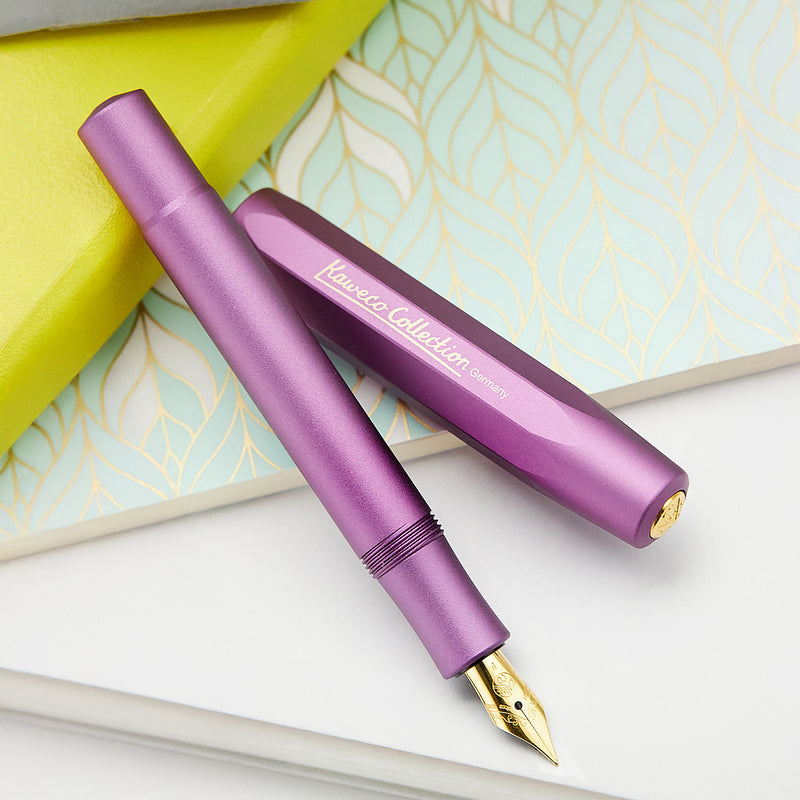 Kaweco AL Sport Fountain Pen - Vibrant Violet (Limited Production)