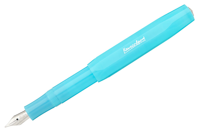Kaweco Frosted Sport Fountain Pen - Light Blueberry