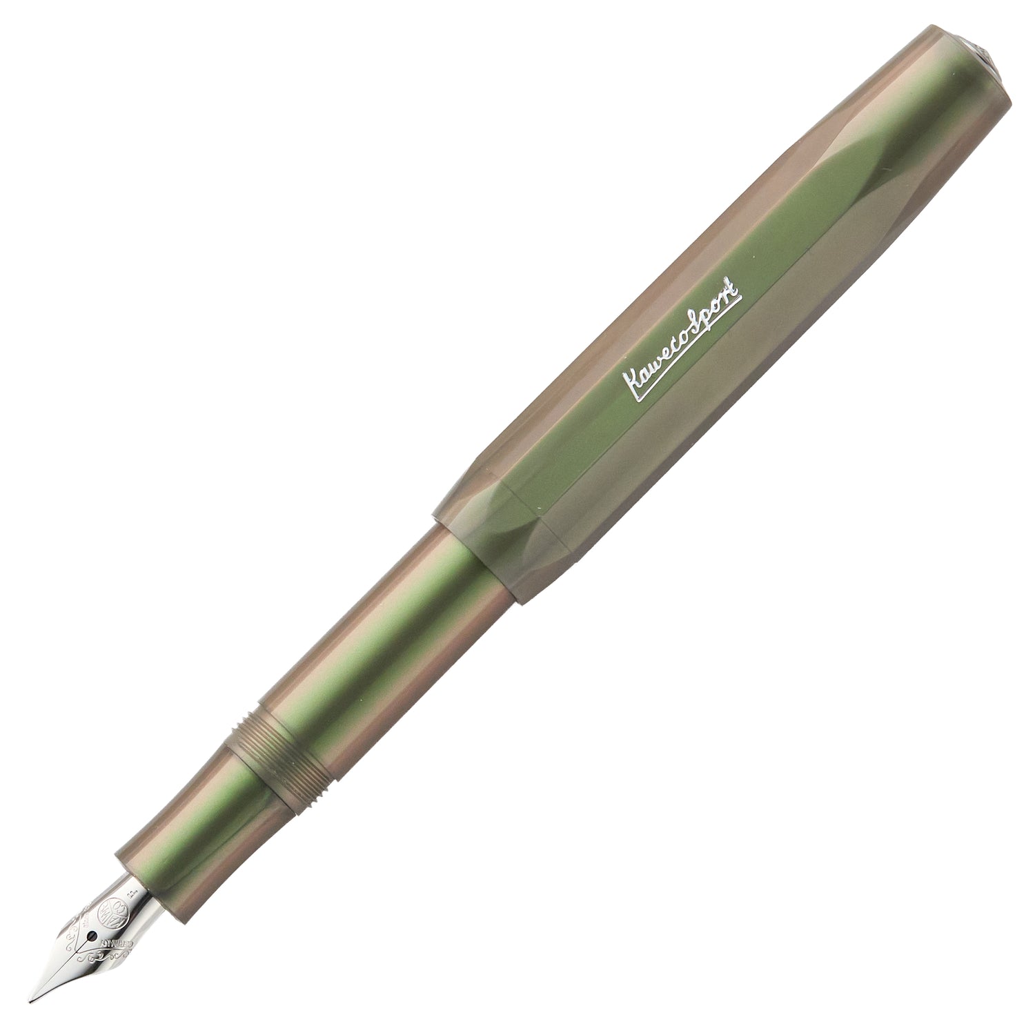 Kaweco Lunar Sport Fountain Pen - Shadow Green - The Goulet Pen