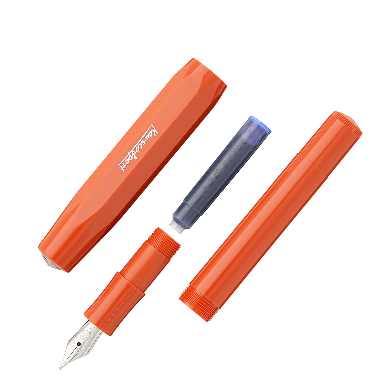 Kaweco Skyline Sport Penna A Sfera In Gel – Punta 0,7 Mm Con Sfera In Ceramica, Design Classico Tascabile, 13,5 Cm, Prodotta In Germania