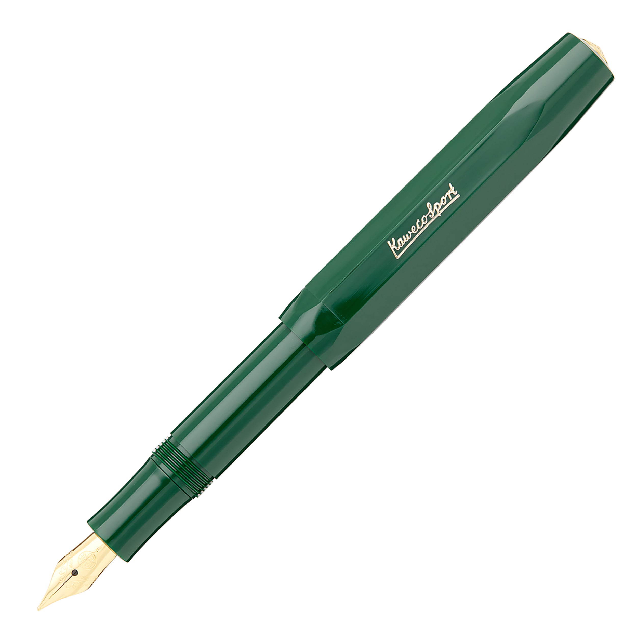 Kaweco Classic Sport Green - Penna A Sfera Tascabile In Plastica Di Qualità, 10,5 Cm, Meccanismo A Cuore, Verde