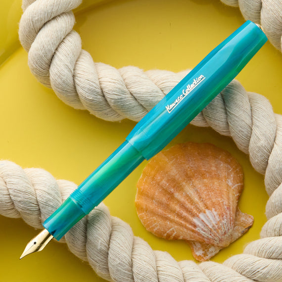 Kaweco Sport Fountain Pen - Marble Ocean (Collector's Edition)
