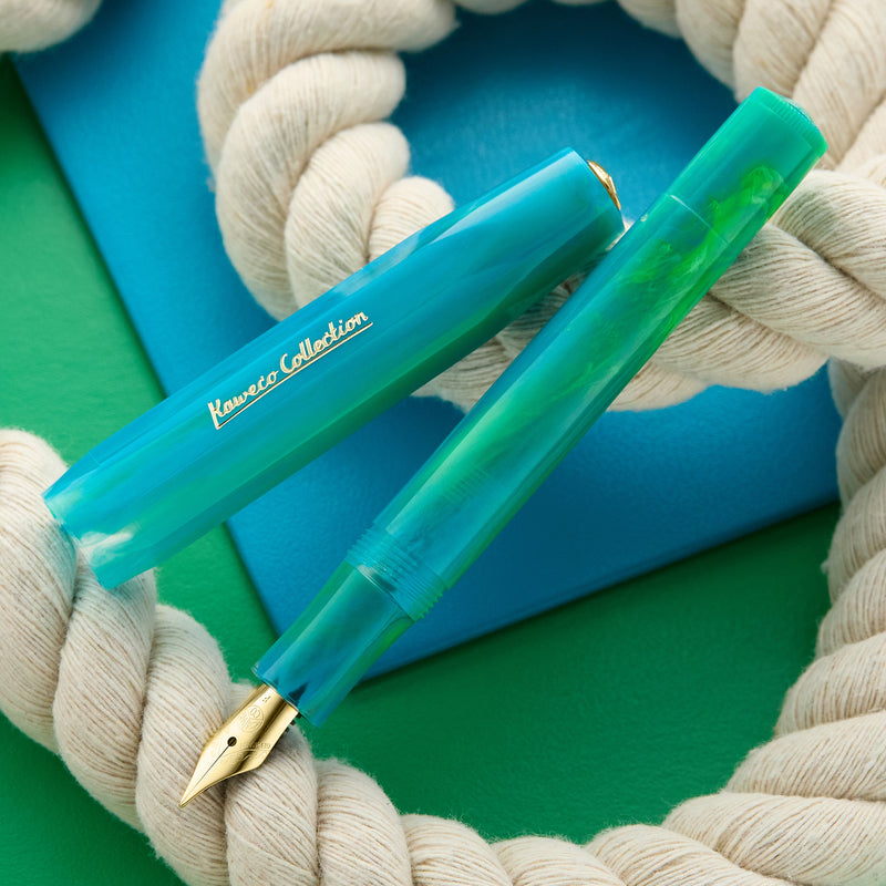 Kaweco Sport Fountain Pen - Marble Ocean (Collector's Edition)