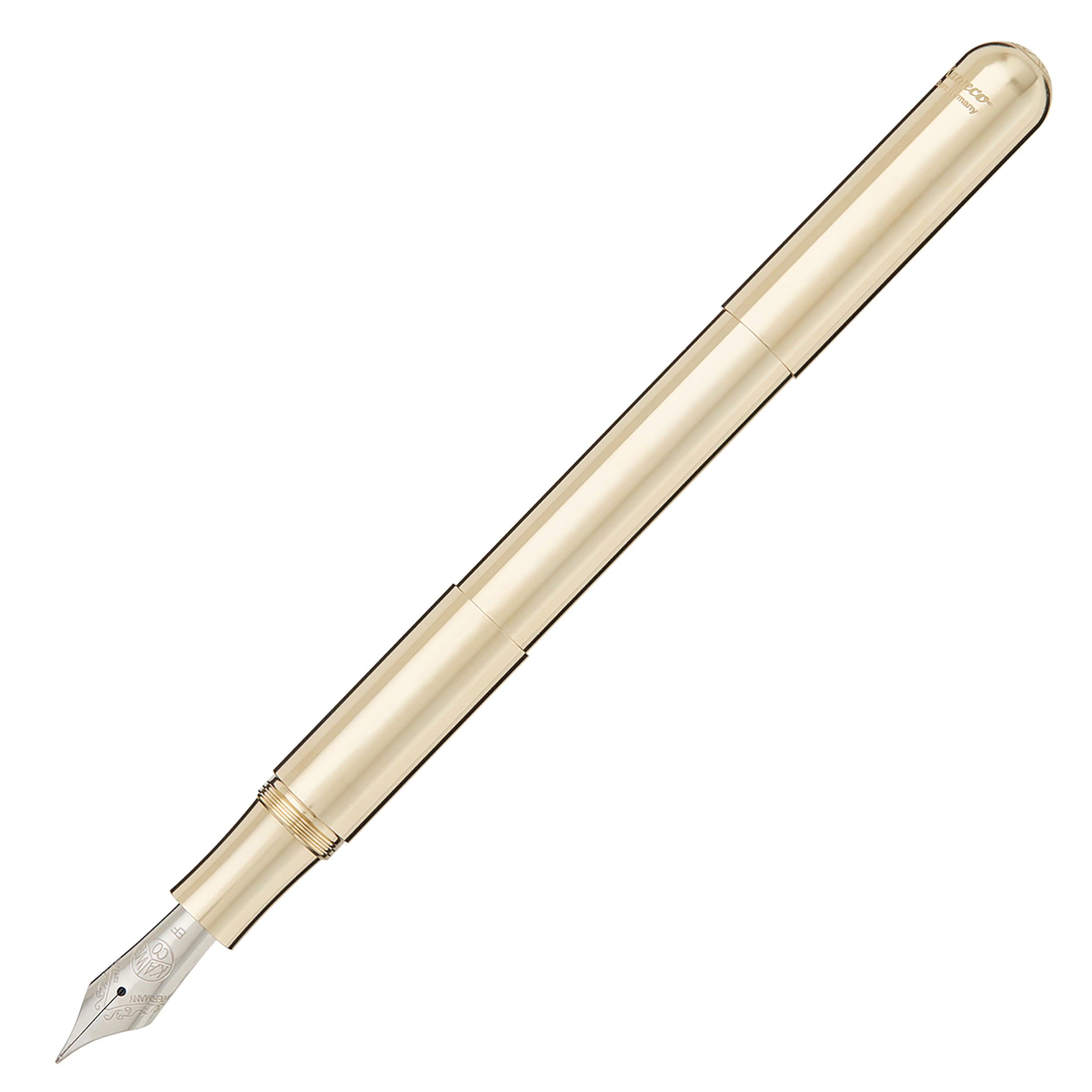 Kaweco Supra Fountain Pen - Brass - The Goulet Pen Company