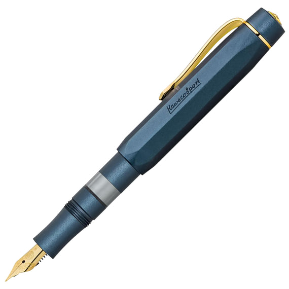 Kaweco Piston Sport AL Fountain Pen Starter Set - Navy