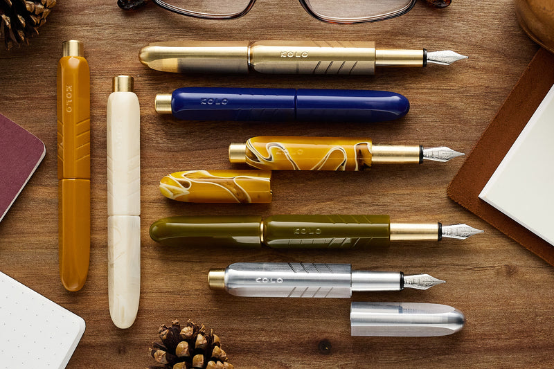 Kolo Tino Fountain Pen - Acrylic Sunny