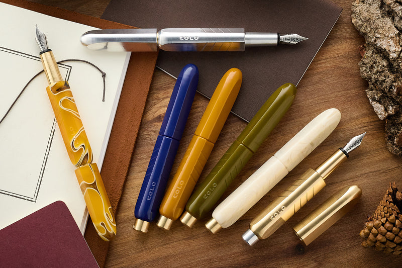 Kolo Tino Fountain Pen - Acrylic Mother (Special Edition)