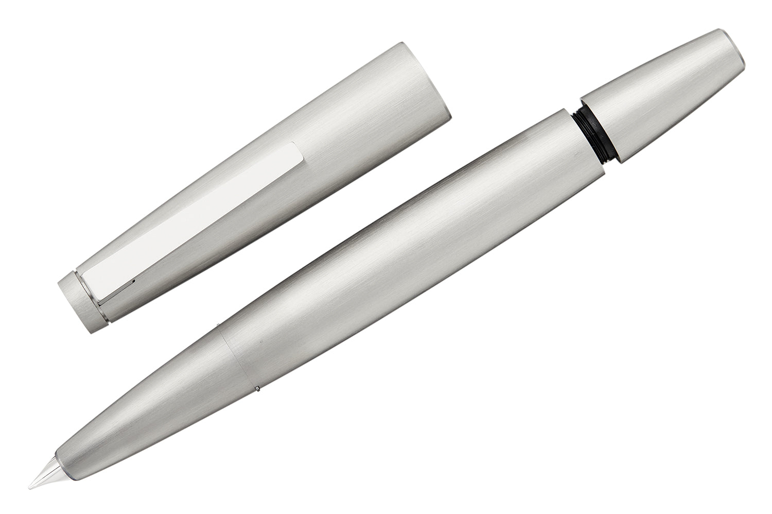 LAMY 2000 Fountain Pen - Stainless Steel - The Goulet Pen Company