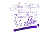LAMY azurite - ink sample