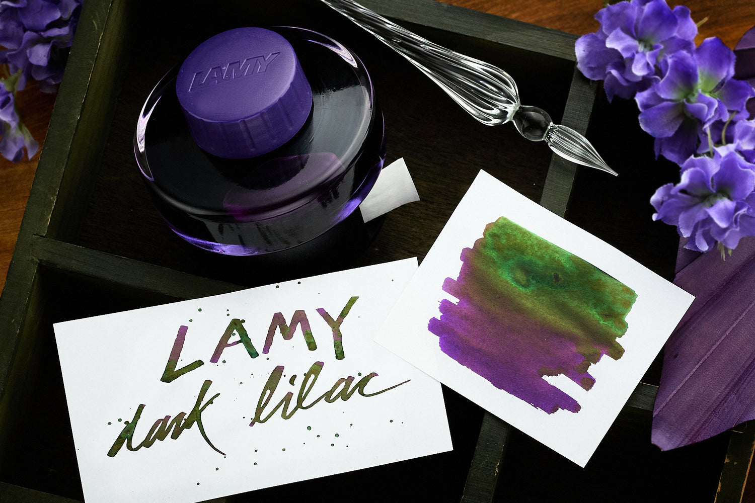 LAMY dark lilac - Ink Sample - The Goulet Pen Company