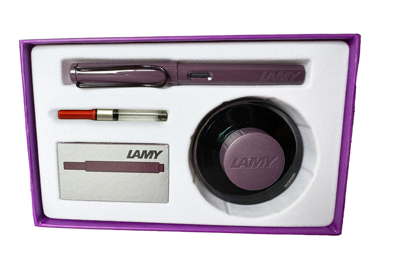 LAMY safari & Bottled Ink Gift Set violet blackberry The