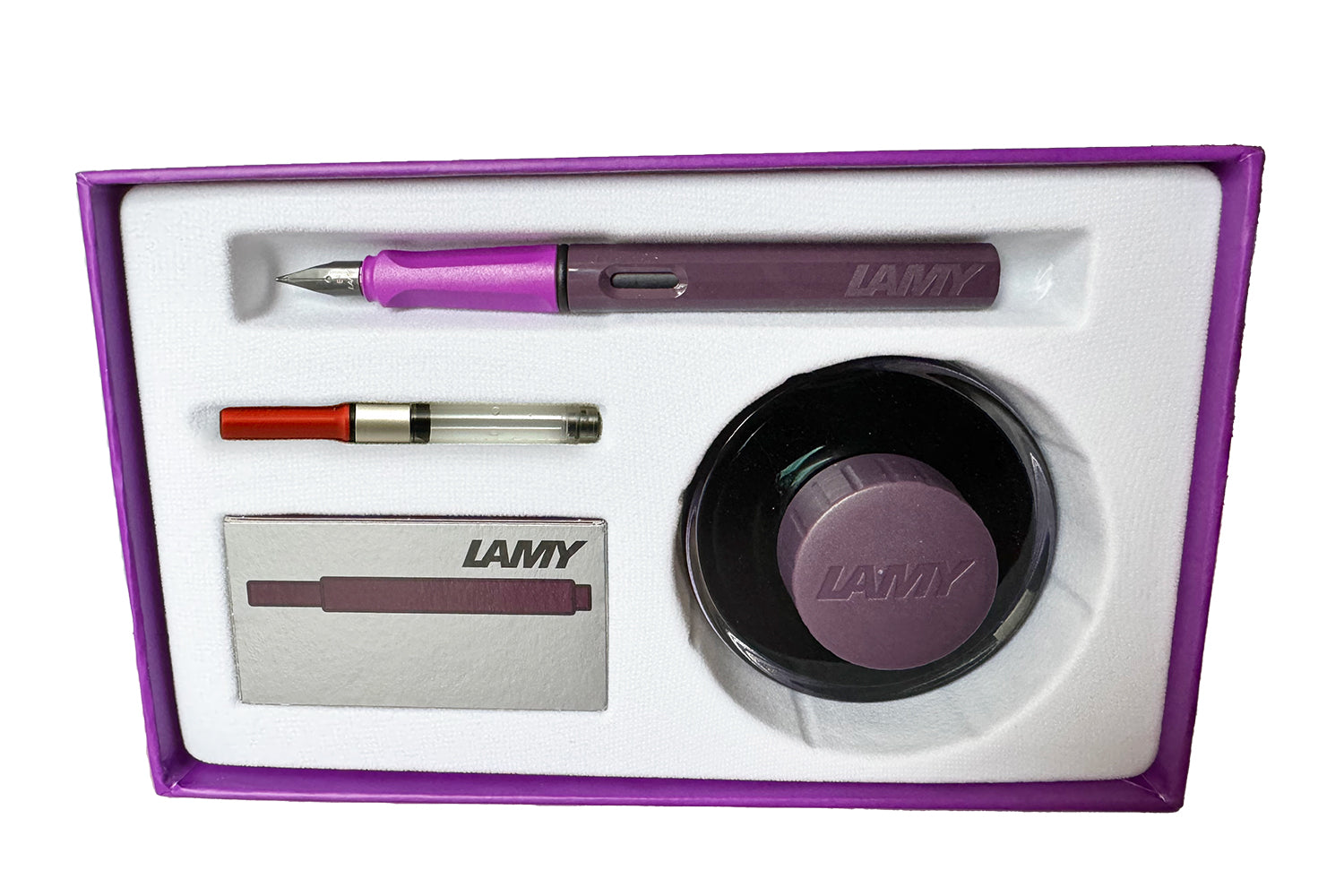 LAMY safari & Bottled Ink Gift Set violet blackberry The
