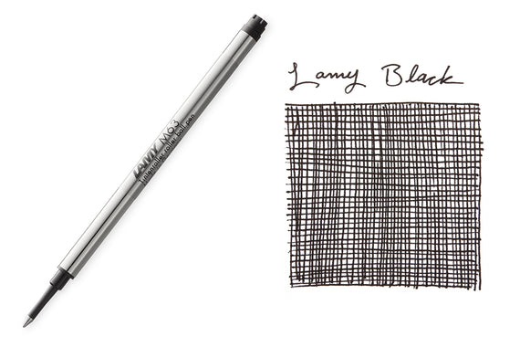 LAMY M63 Rollerball Refill - Black