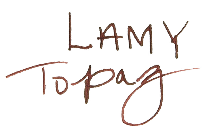 LAMY topaz - Ink Sample