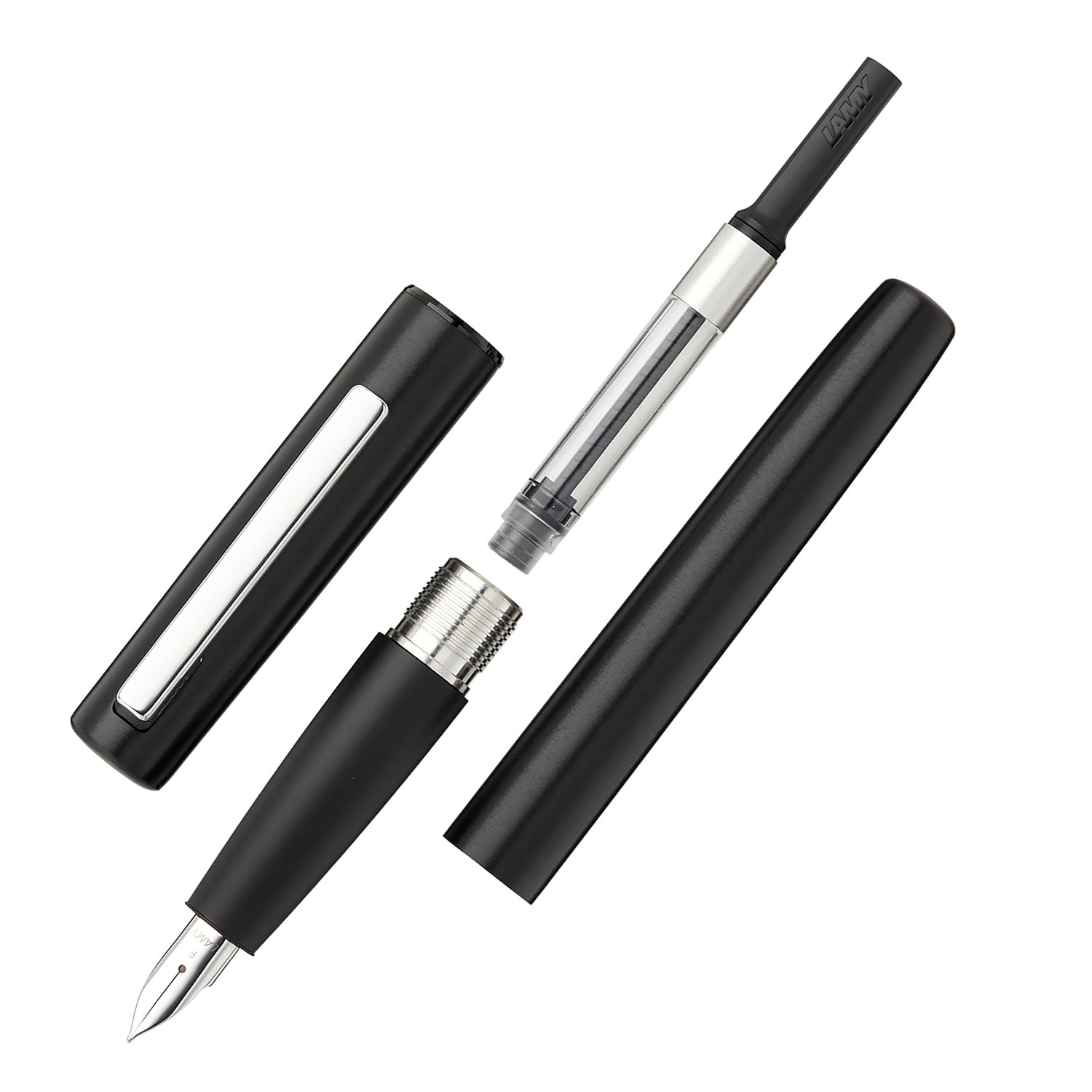 Lamy aion black fountain pen Clearance