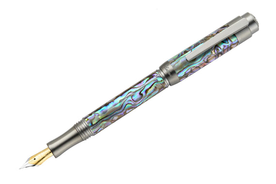 Laban Abalone Fountain Pen - Gunmetal