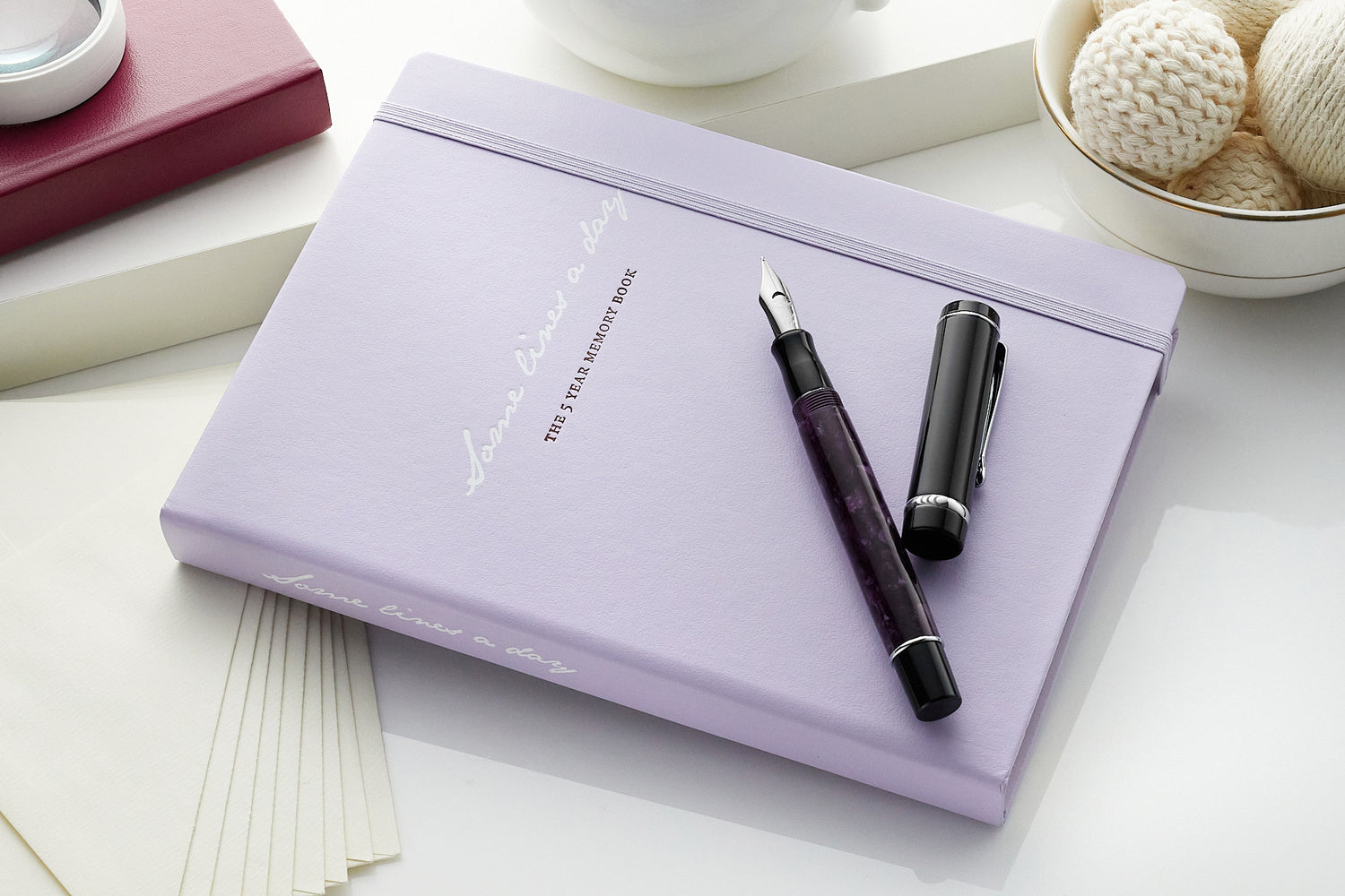 Leuchtturm1917 Some Lines a Day 5 Year Memory Notebook - Lilac - The ...