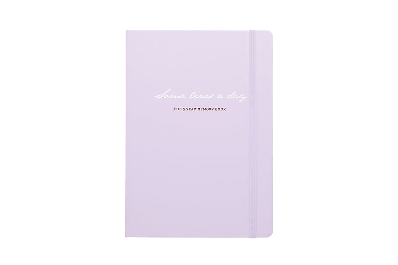 Leuchtturm1917 Some Lines a Day 5 Year Memory Notebook - Lilac