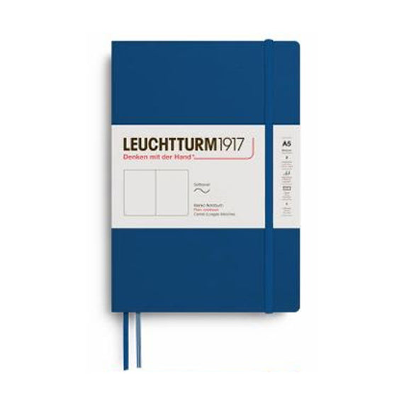 Leuchtturm1917 Medium A5 Notebook - Indigo, Dot Grid
