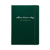 Leuchtturm1917 Some Lines a Day 5 Year Memory Notebook - Forest Green