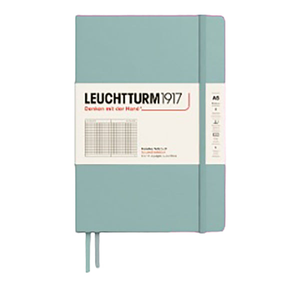 Leuchtturm1917 Medium A5 Notebook - Dove, Dot Grid
