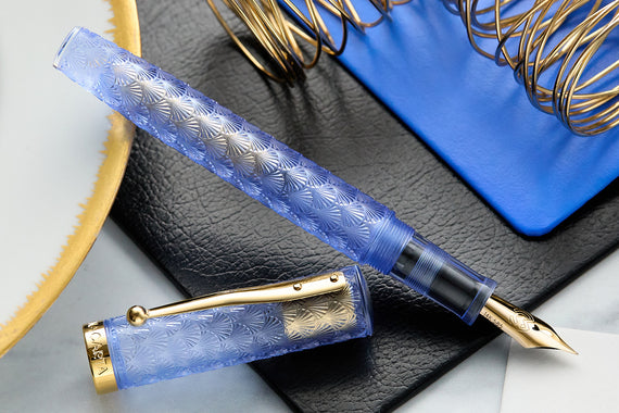 Magna Carta Mag 600 Fountain Pen - Art Deco Blue (Special Edition)