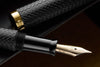 Magna Carta Mag 600 Fountain Pen - Black Ebonite Chased