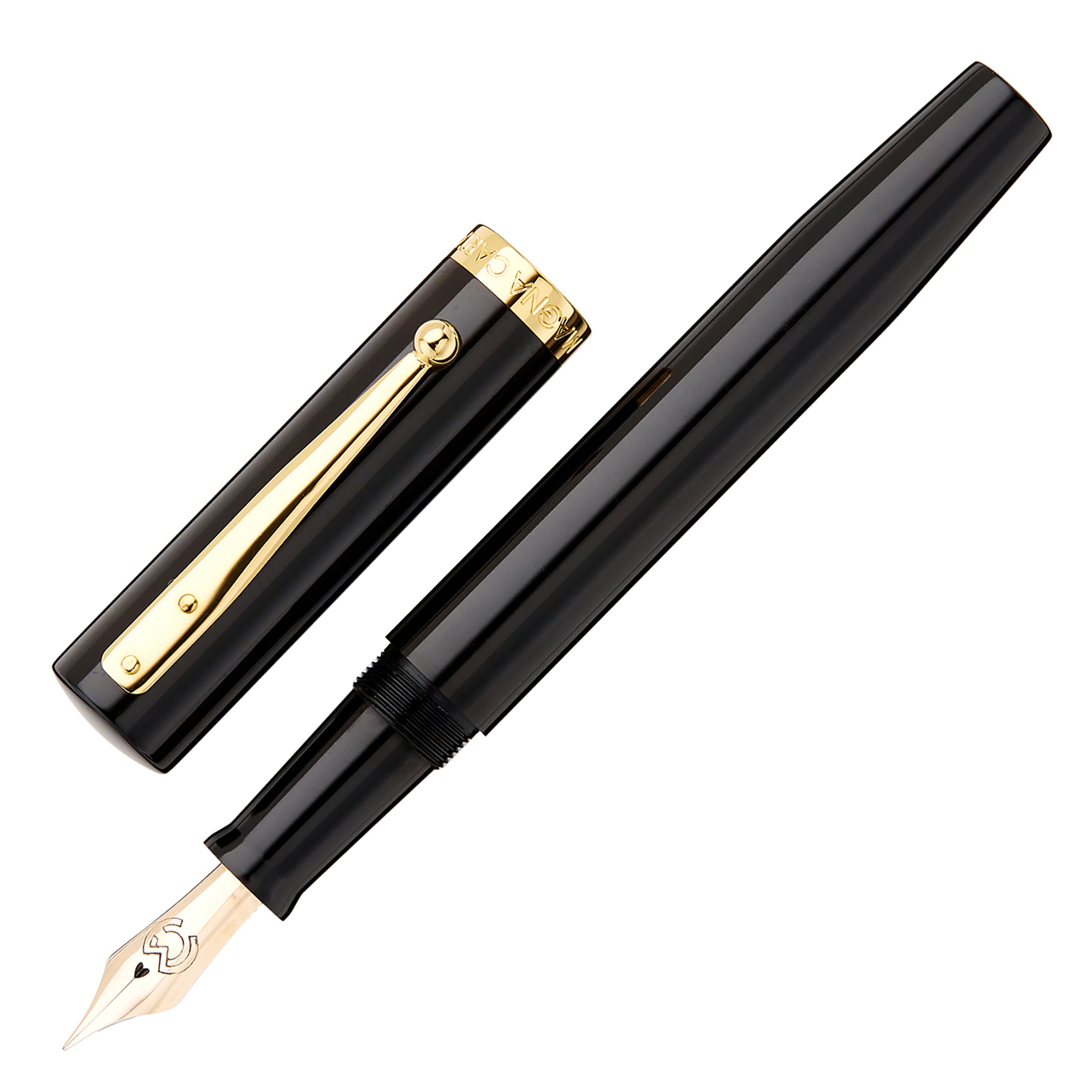 Magna Carta Mag 600 Fountain Pen - Black - The Goulet Pen Company