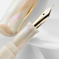 Magna Carta Mag 600 Fountain Pen - Pale Cream Rainbow Opalescence (Special Edition)