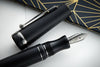 Maiora Aventus Fountain Pen - Lapillo Matte Black/Ruthenium