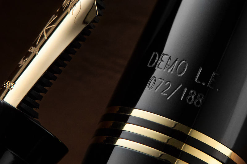 Maiora Everest Fountain Pen - Demo Black (Limited Edition)
