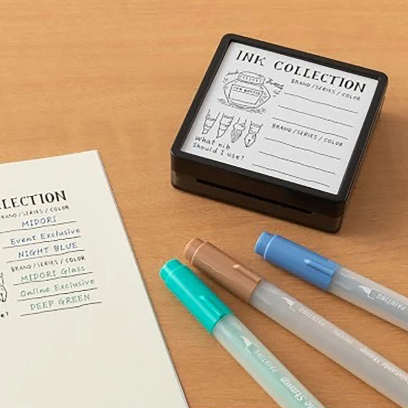 Midori Paintable Stamp - Ink Collection