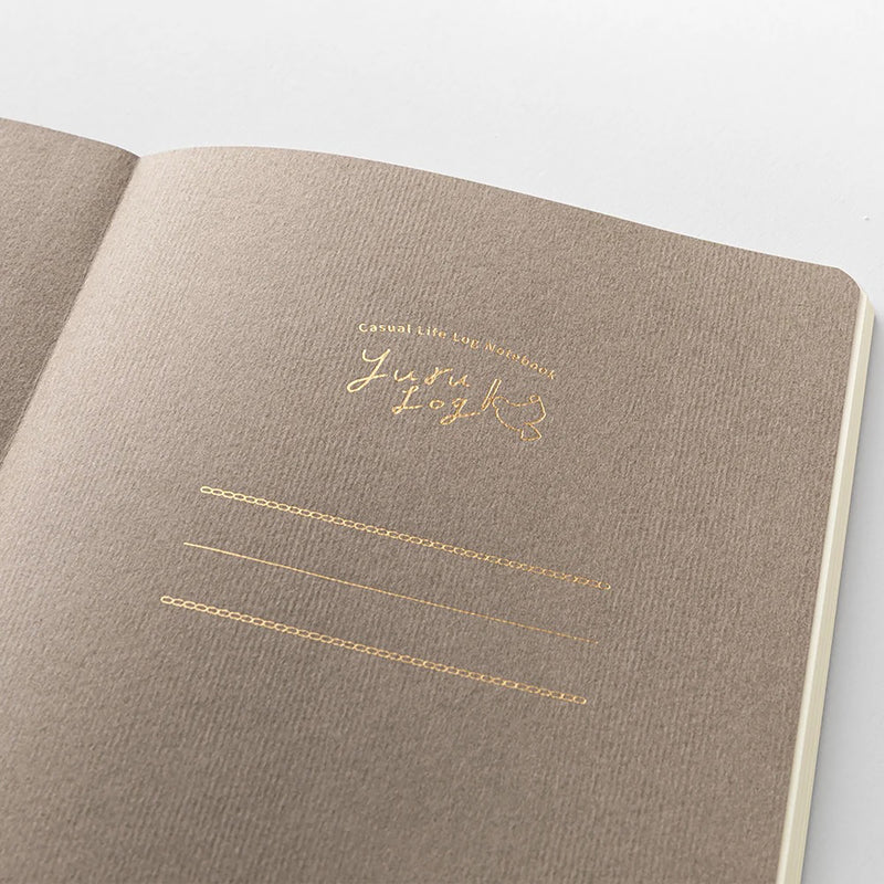 Midori B6 Yuru Log Notebook - Scandinavia A
