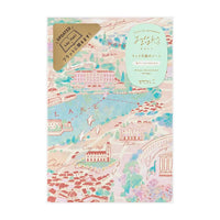 Midori B6 Yuru Log Notebook - Travel and Hotel A