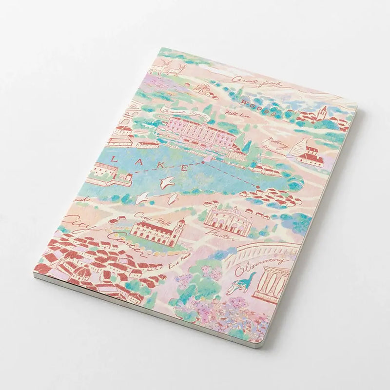 Midori B6 Yuru Log Notebook - Travel and Hotel A