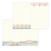 Midori B6 Yuru Log Notebook - Travel and Hotel A