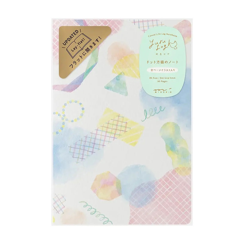 Midori B6 Yuru Log Notebook - Watercolor A
