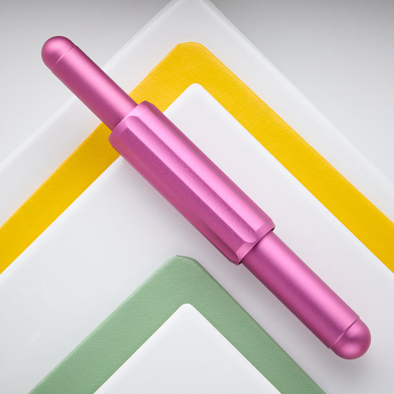 Monteverde Axis Fountain Pen - Matte Fuchsia (Special Edition)