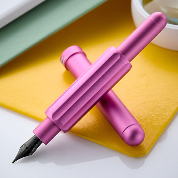 Monteverde Axis Fountain Pen - Matte Fuchsia (Special Edition)