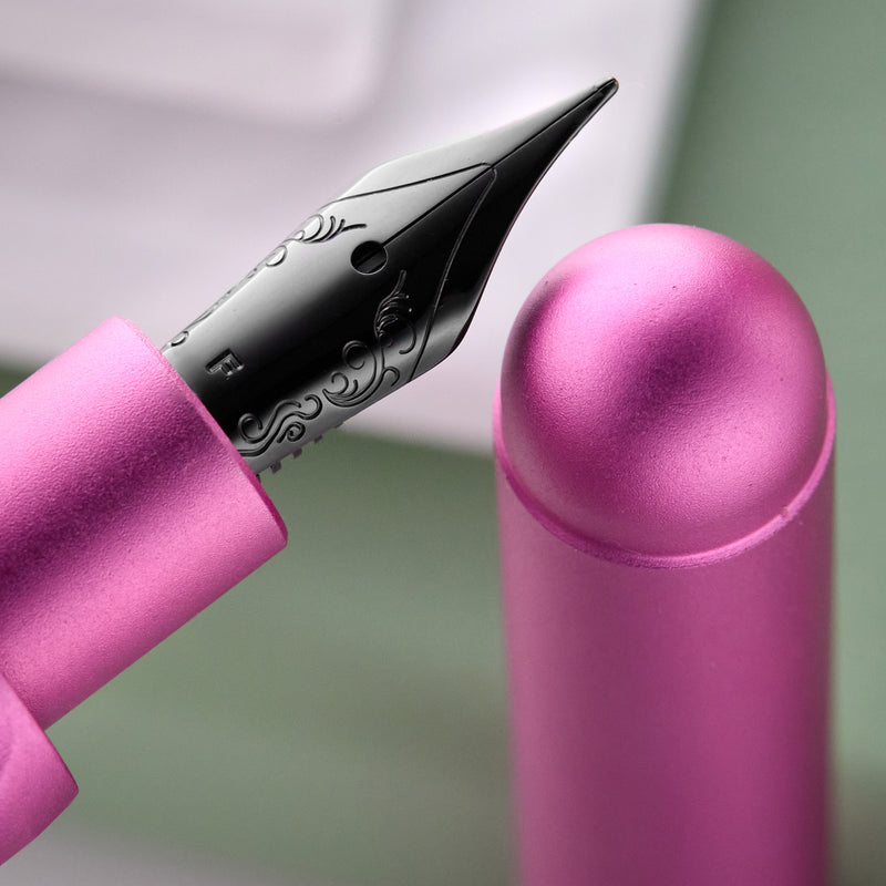 Monteverde Axis Fountain Pen - Matte Fuchsia (Limited Edition)