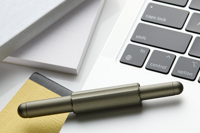 Monteverde Axis Fountain Pen - Matte Olive