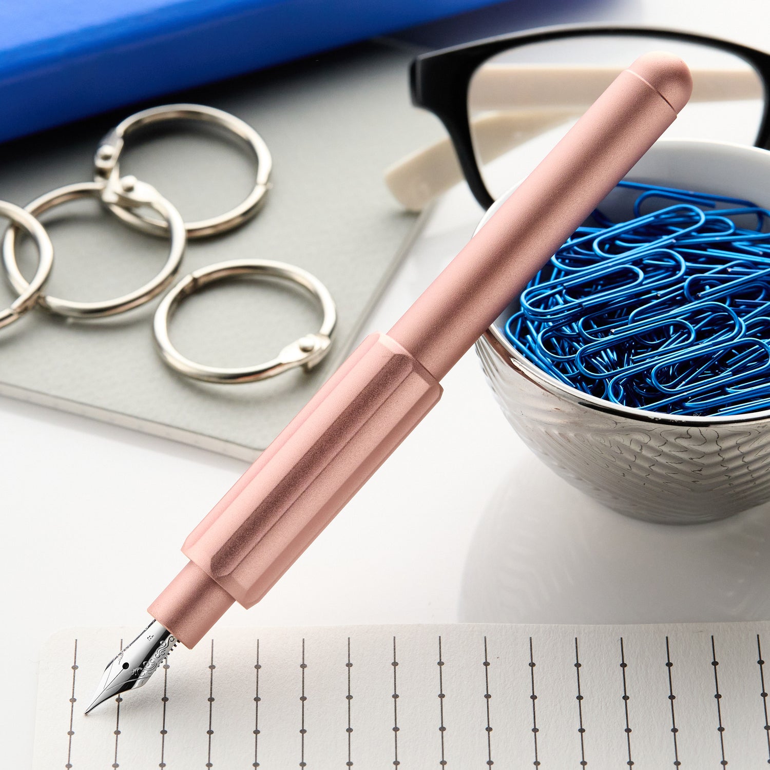 Monteverde Axis Fountain Pen - Matte Champagne - The Goulet Pen