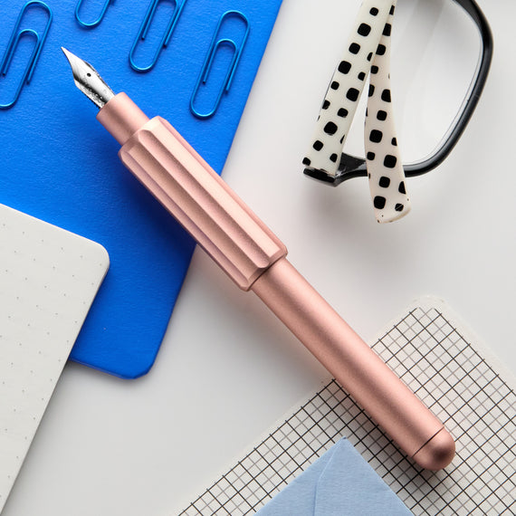 Monteverde Axis Fountain Pen - Matte Champagne