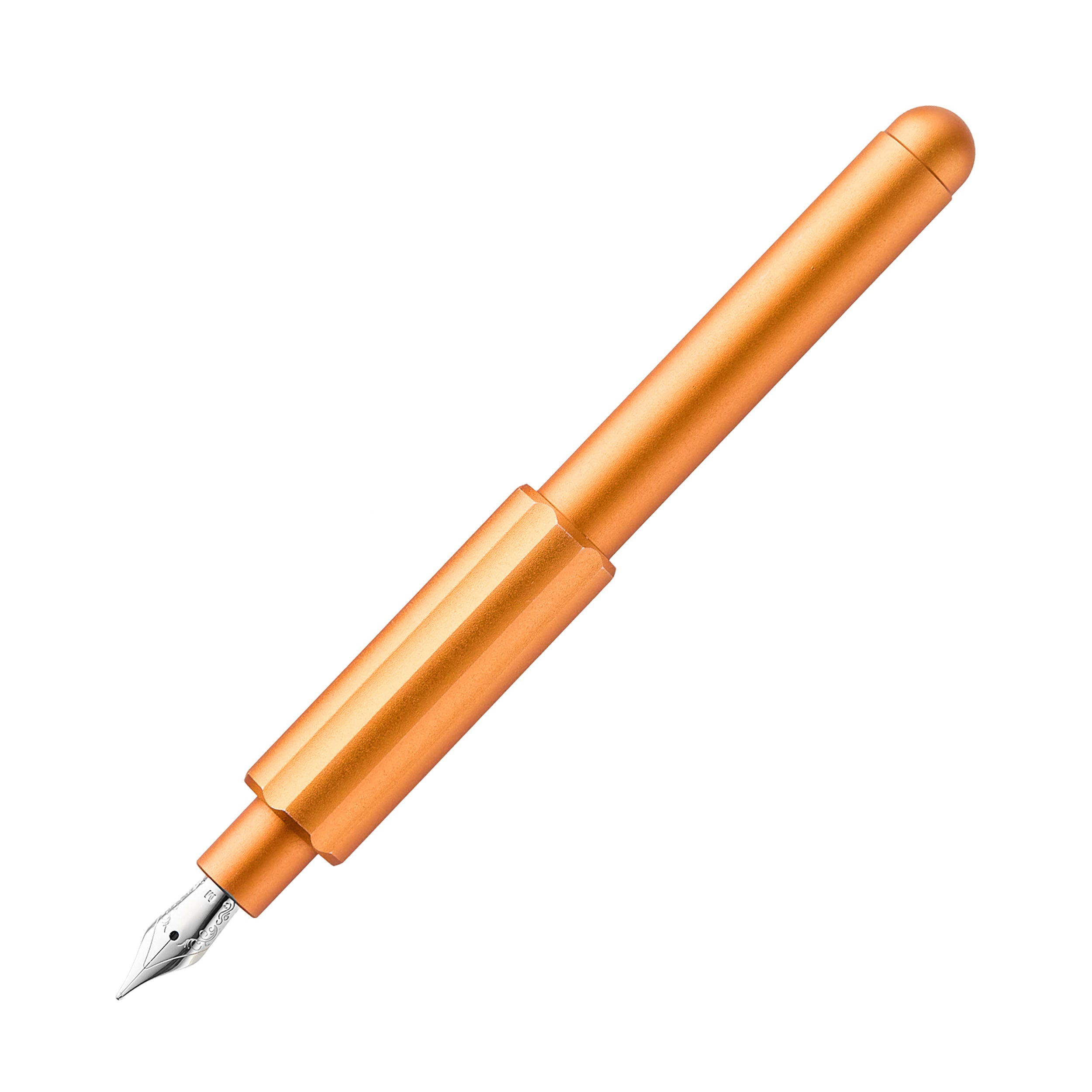 Monteverde Axis Fountain Pen - Matte Orange - The Goulet Pen Company