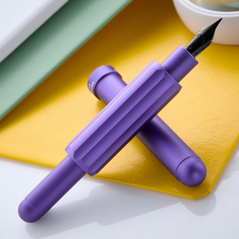 Monteverde Axis Fountain Pen - Matte Orchid (Limited Edition)