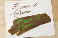 Monteverde Color Changing Brown to Green - 30ml Bottled Ink