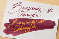 Monteverde Color Changing Burgundy to Orange - 30ml Bottled Ink